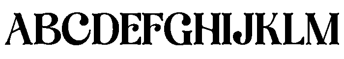 Belami Regular Font UPPERCASE