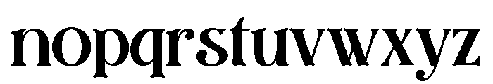 Belami Regular Font LOWERCASE
