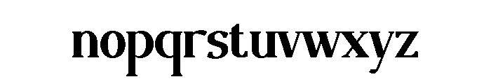 Belaneno-Regular Font LOWERCASE