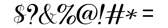 Belaria Font OTHER CHARS
