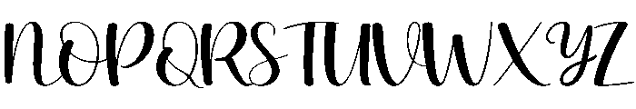 Belaria Font UPPERCASE