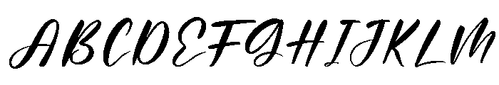 Belarise Regular Font UPPERCASE