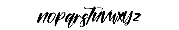 Belarise Regular Font LOWERCASE