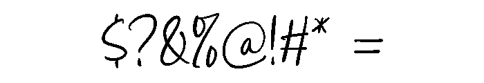 Belarista Regular Font OTHER CHARS