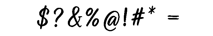 Belariva Ameralis Font OTHER CHARS