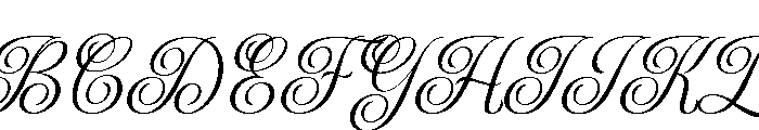 Belastia Calligraphy Regular Font UPPERCASE