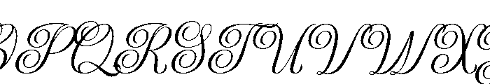 BelastiaCalligraphy-Regular Font UPPERCASE