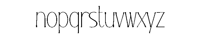 Belaware Font LOWERCASE