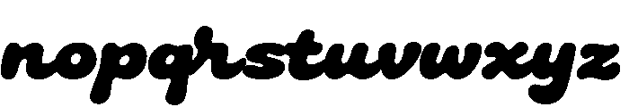 Beldivo Rezo Regular Font LOWERCASE
