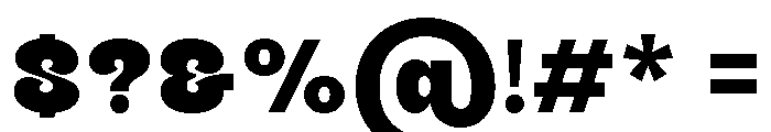 Belfras Regular Font OTHER CHARS