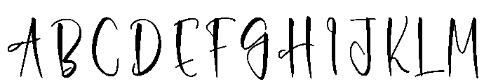 Belgia Signature Font UPPERCASE