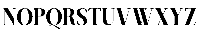 Belgina Regular Font UPPERCASE