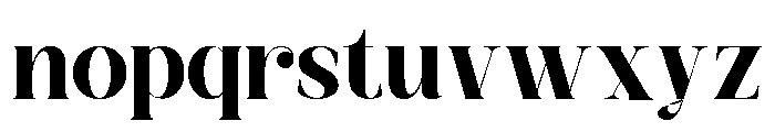 Belgina Regular Font LOWERCASE