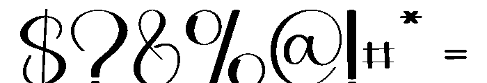 Believe Autumn Font OTHER CHARS