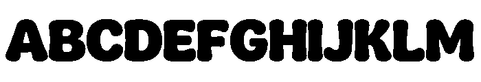 Belindra Regular Font UPPERCASE