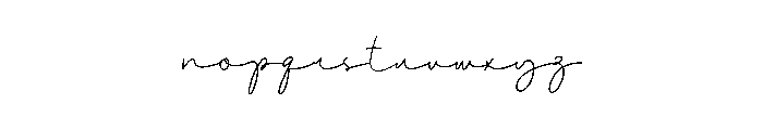 Belive You Font LOWERCASE