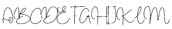 Beliving Already Font UPPERCASE