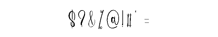 Belizion Font OTHER CHARS