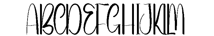 Bellacute Font UPPERCASE