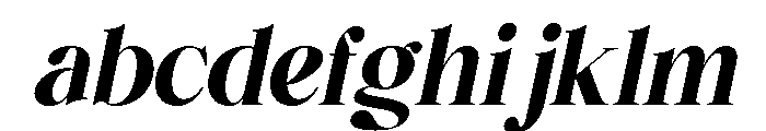 Bellanova Italic FONT