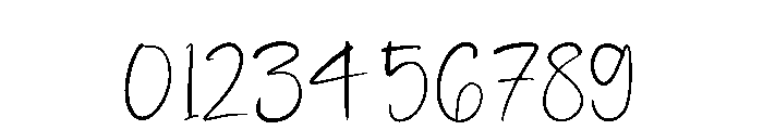 Bellanova Regular Font OTHER CHARS
