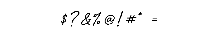 Bellaty-Regular Font OTHER CHARS