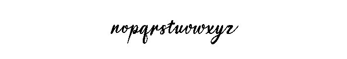 Bellerind-Regular Font LOWERCASE