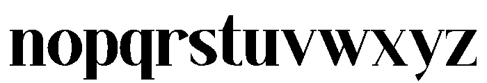 Belleva Regular Font LOWERCASE