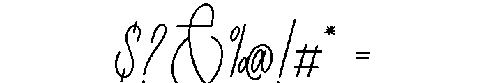 Bellevines Font OTHER CHARS