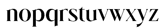 Bellira Font LOWERCASE