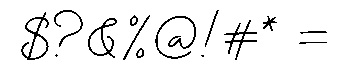 Bellise Regular Font OTHER CHARS