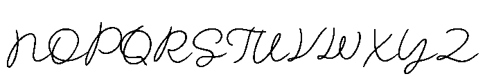 Bellise Regular Font UPPERCASE