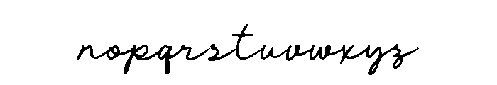 Bellise Regular Font LOWERCASE