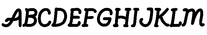 Bellivine Font UPPERCASE