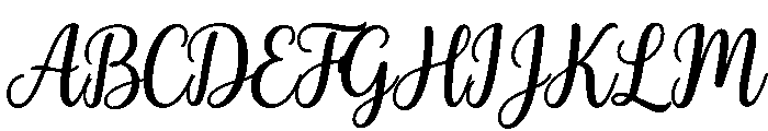 Bellmora Regular Font UPPERCASE