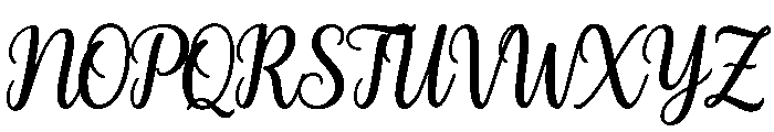 Bellmora Regular Font UPPERCASE