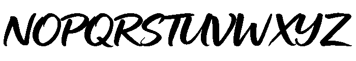 Bellora Font UPPERCASE
