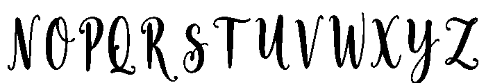 Belloria Font UPPERCASE