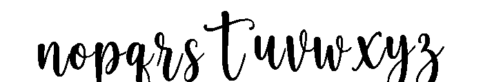Belloria Font LOWERCASE