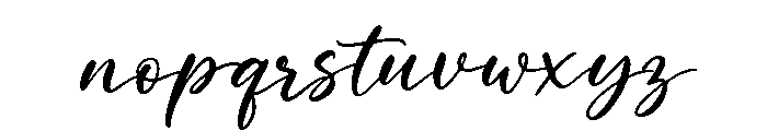 Bellorie Regular Font LOWERCASE