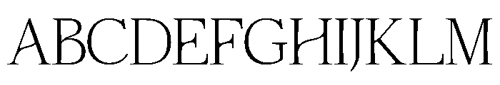 Bellovia Font UPPERCASE