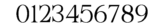 Belmora Regular Font OTHER CHARS