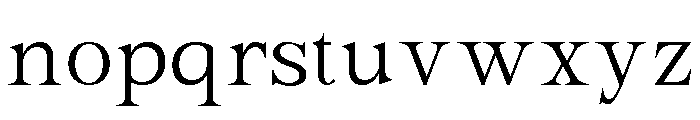 Belmora Regular Font LOWERCASE