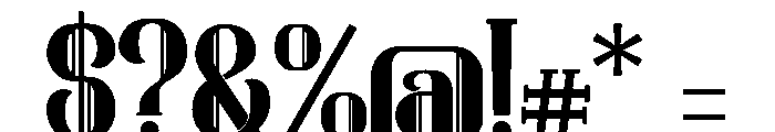 Belmotha Majoris Font OTHER CHARS