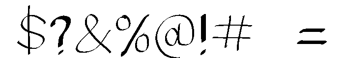 Belora Font OTHER CHARS
