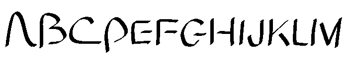 Belora Font UPPERCASE