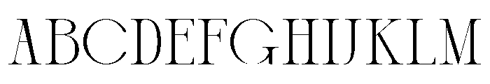 Belorient Regular Font UPPERCASE