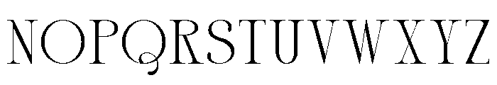 Belorient Regular Font UPPERCASE