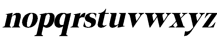 Belove Roxenia Italic Font LOWERCASE