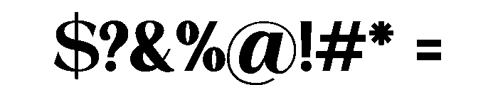 Belove Roxenia Regular Font OTHER CHARS